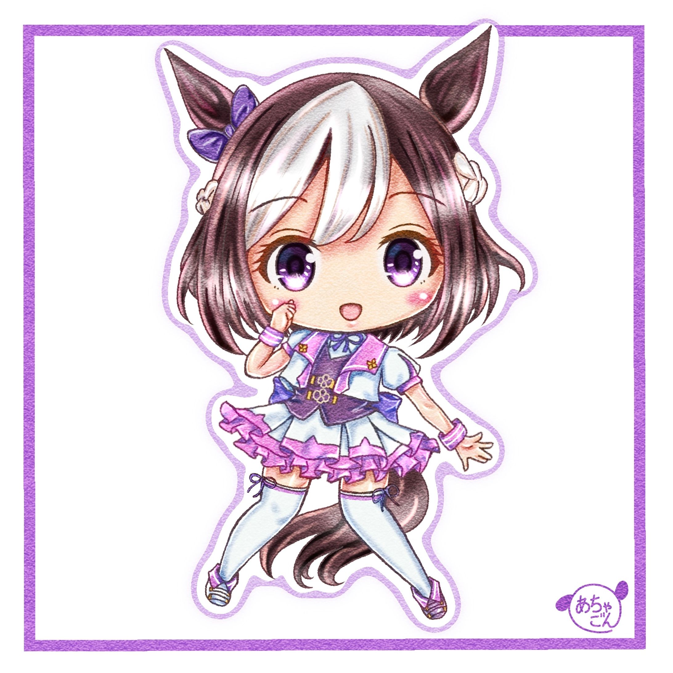ウマ娘チャレンジイラスト-1