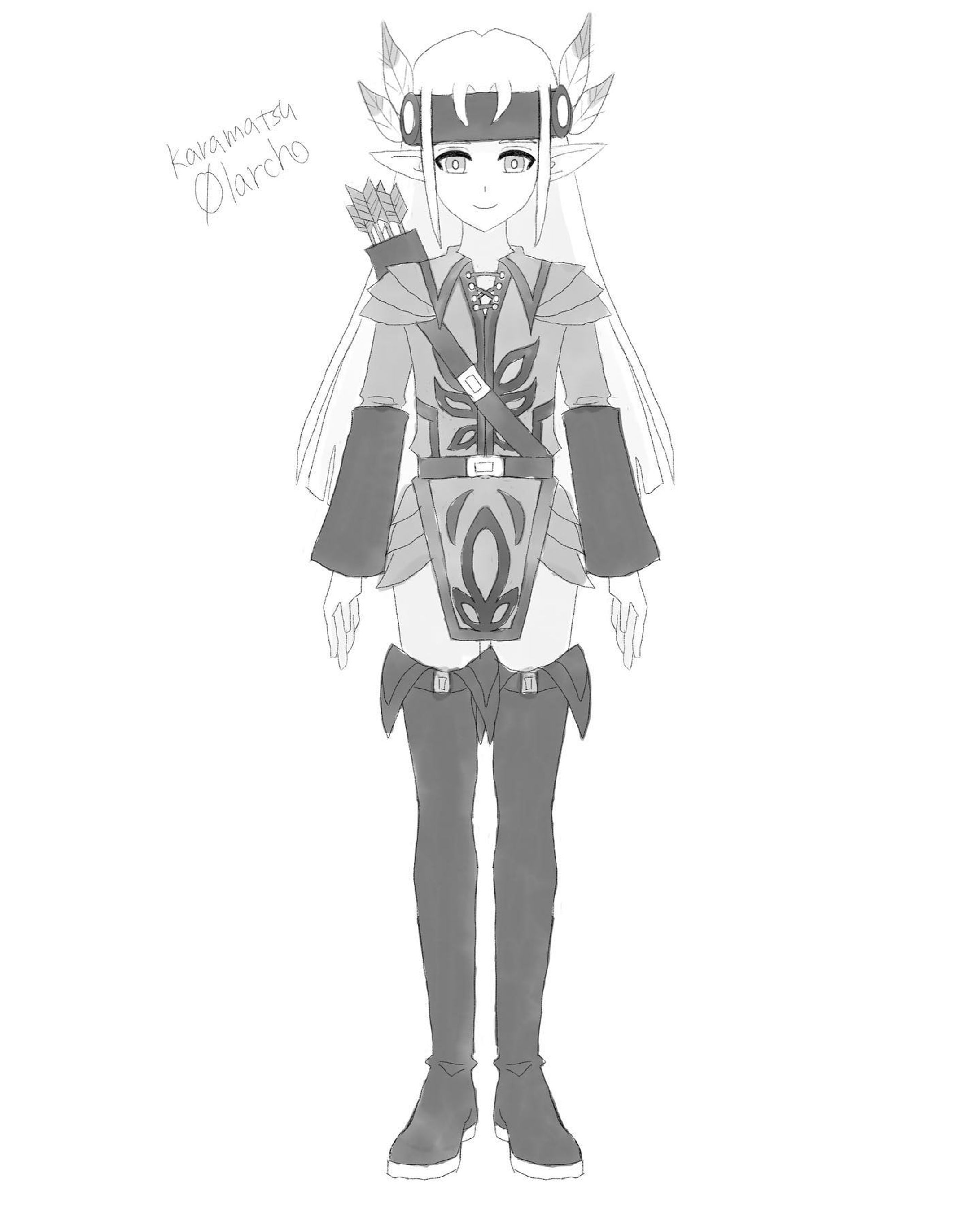 弓使いエルフええええの細かなキャラデザインをしました。咳き込みがおさまってる間に💦
#イラスト
#オリジナルイラスト
#一次創作
#一次創作イラスト
#AdobeFresco-1