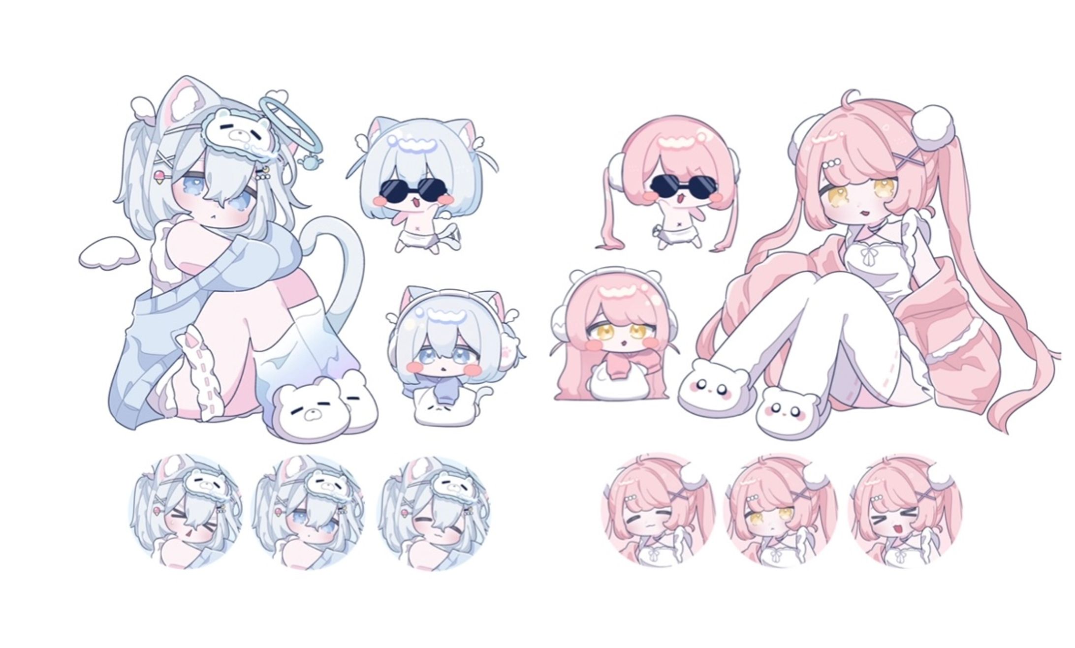 歌ってみた/グッズ用イラスト-1