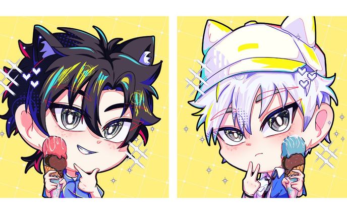 Link Click Chibi matching icon 