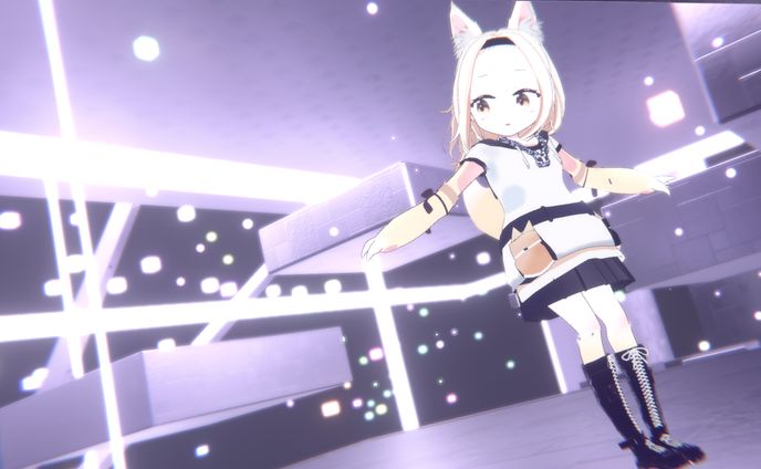 MMDで動かした時の様子