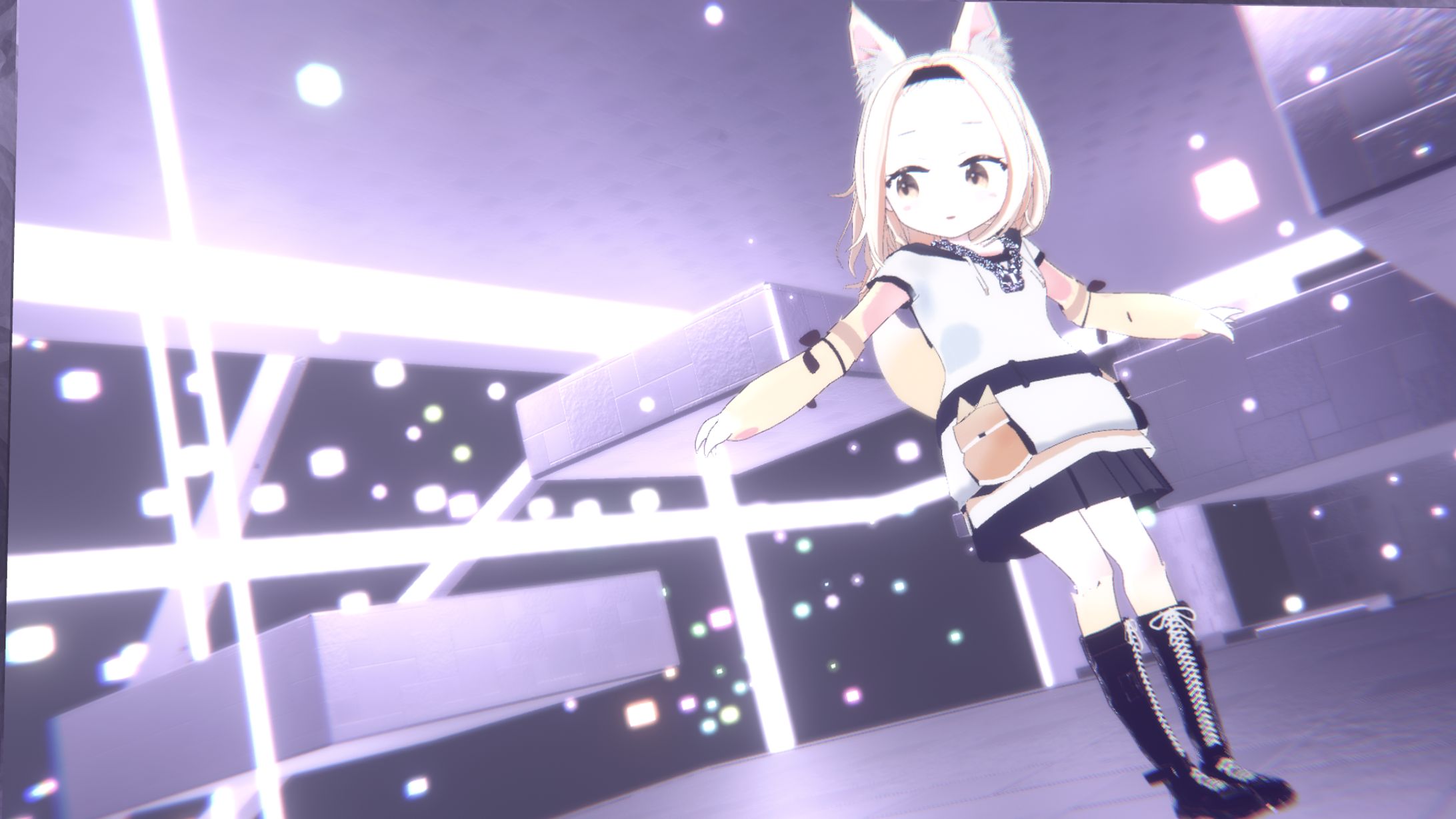 MMDで動かした時の様子-1