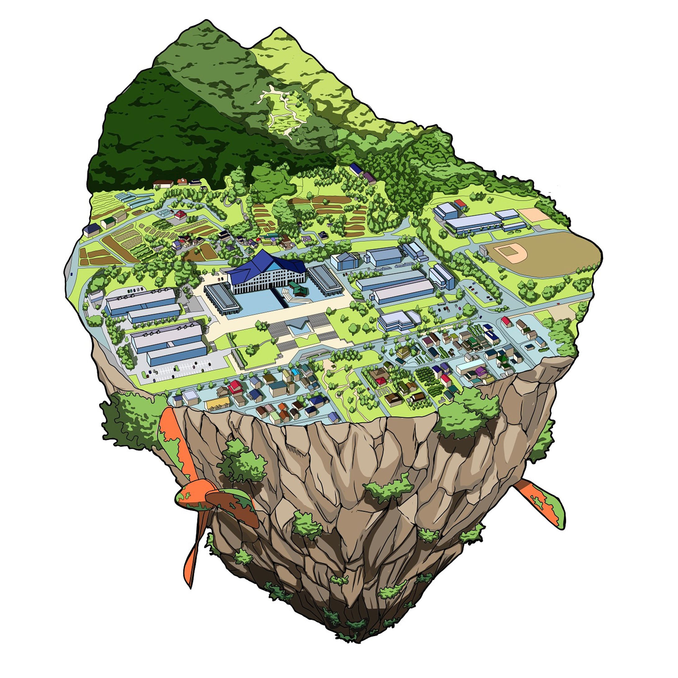 鳥瞰図-1