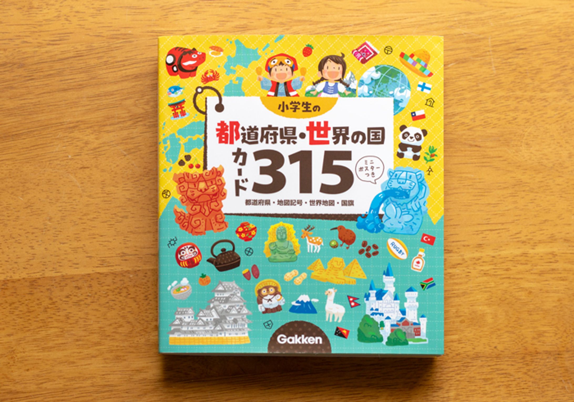Gakken様「小学生の都道府県・世界の国カード315」-1