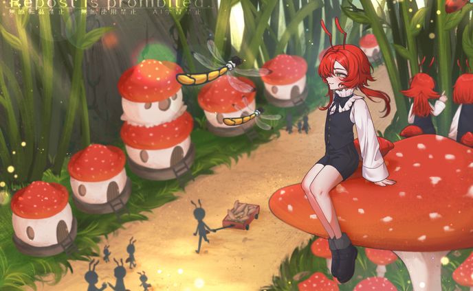 【illustration】A Day in the Ant World
