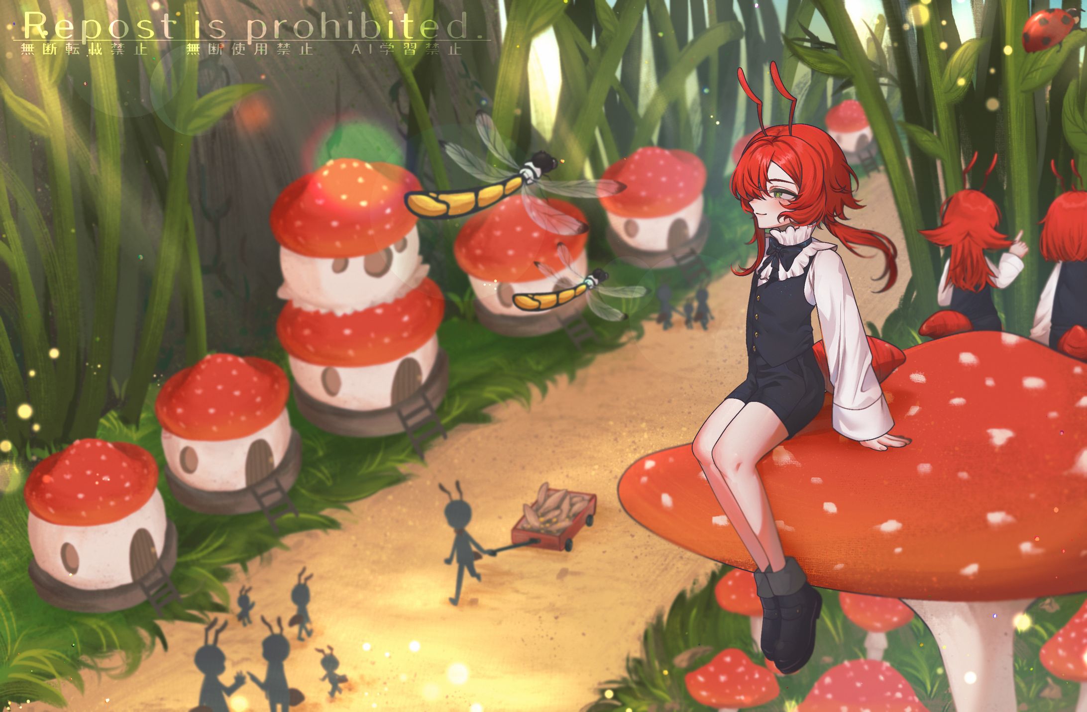 【illustration】A Day in the Ant World-1