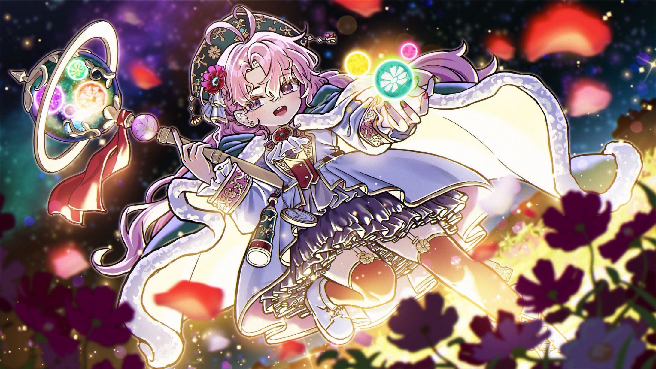 コスモスの擬人化-1