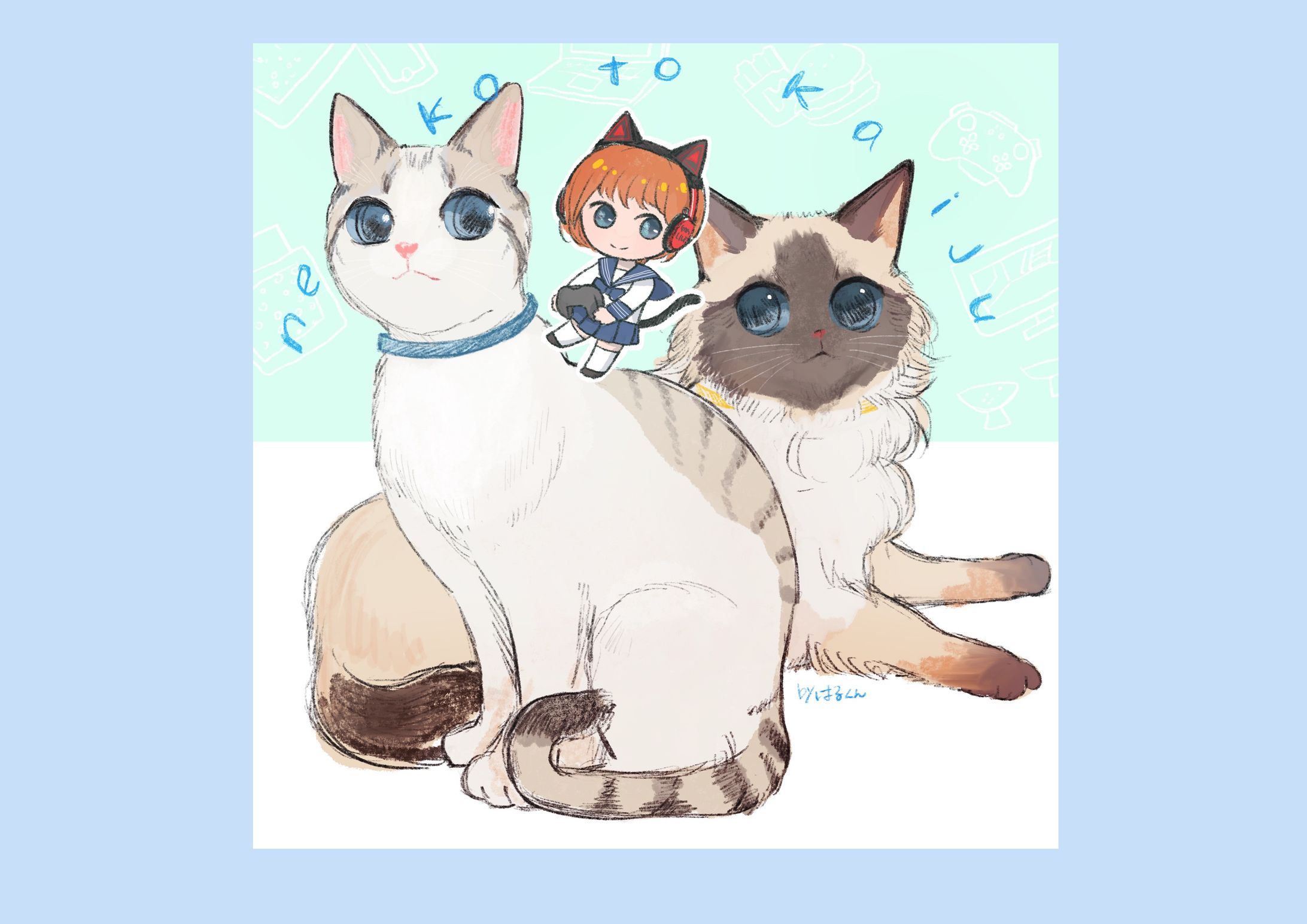 ねこイラスト-1