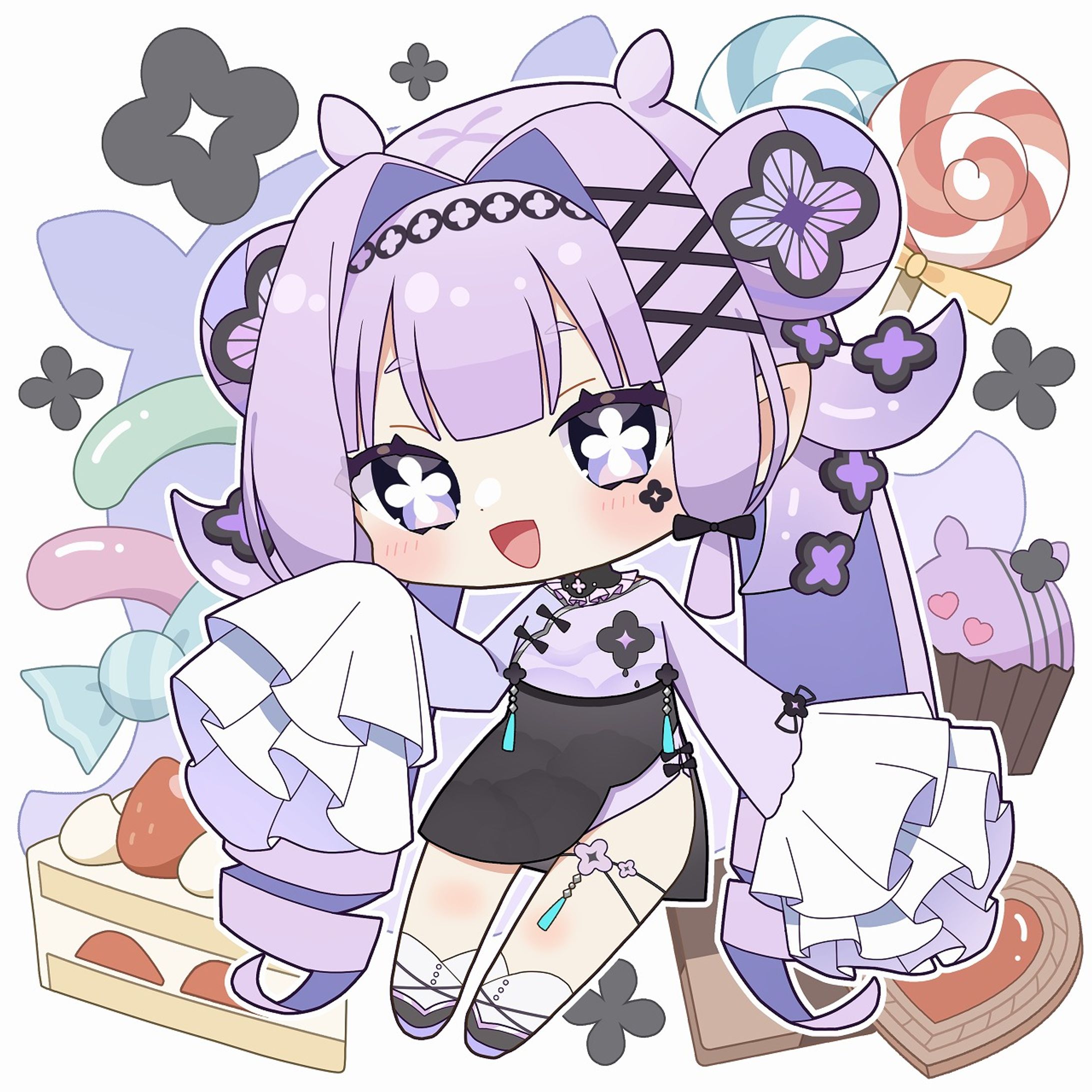 花蛸ちまり様 SDイラスト-1