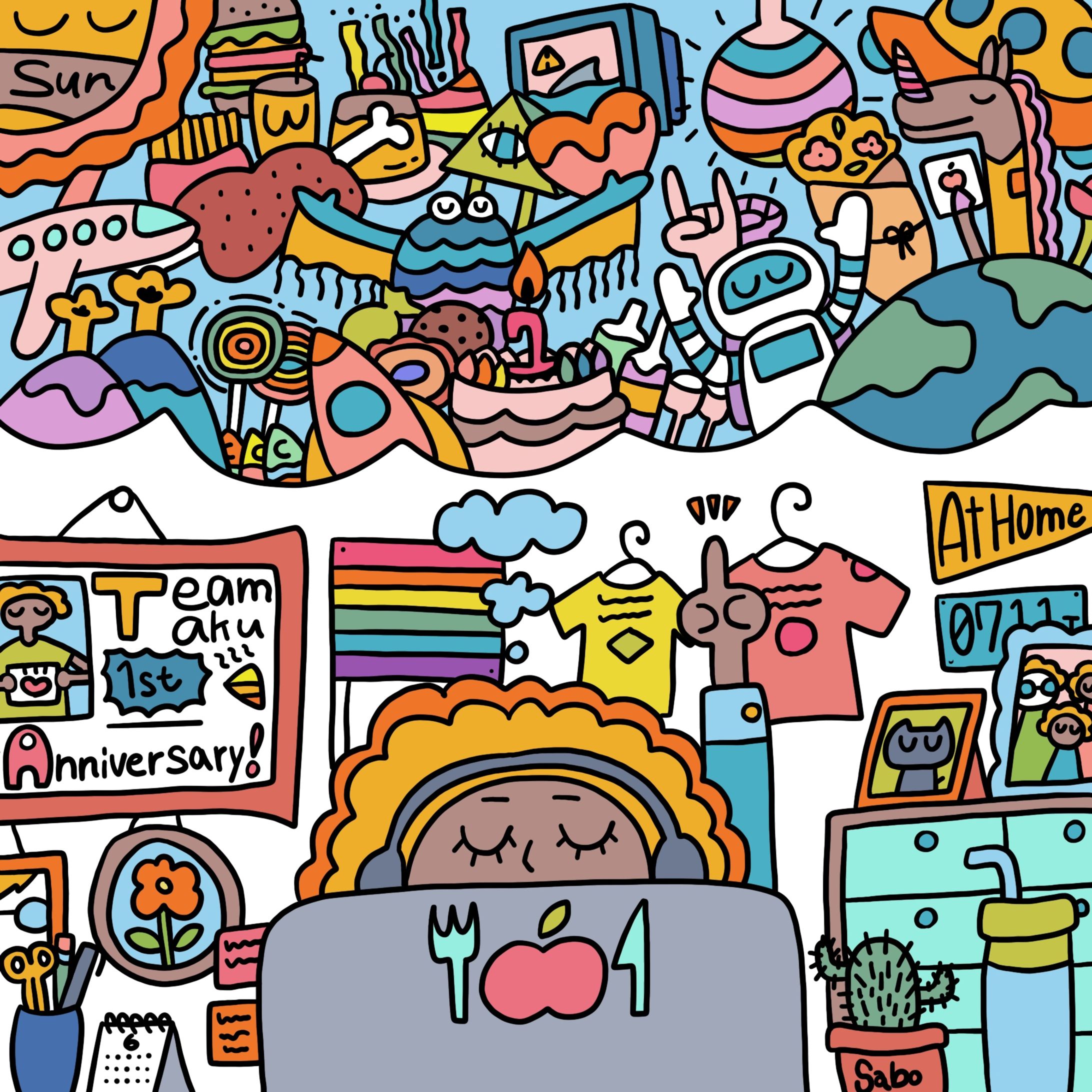 【デジタル画】依頼作品-1