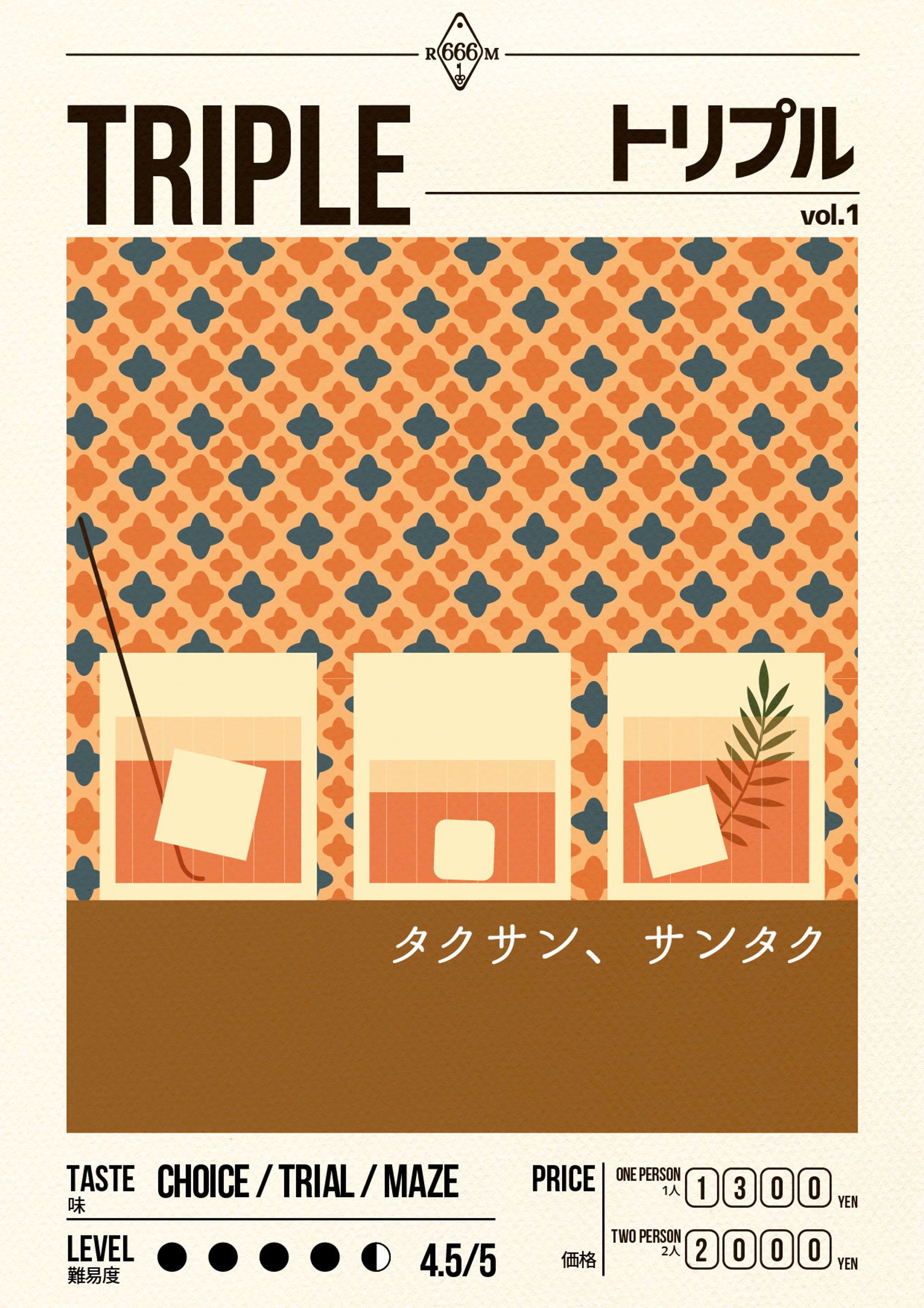 【謎解き】NANICA｜room666「TRIPLE」-1