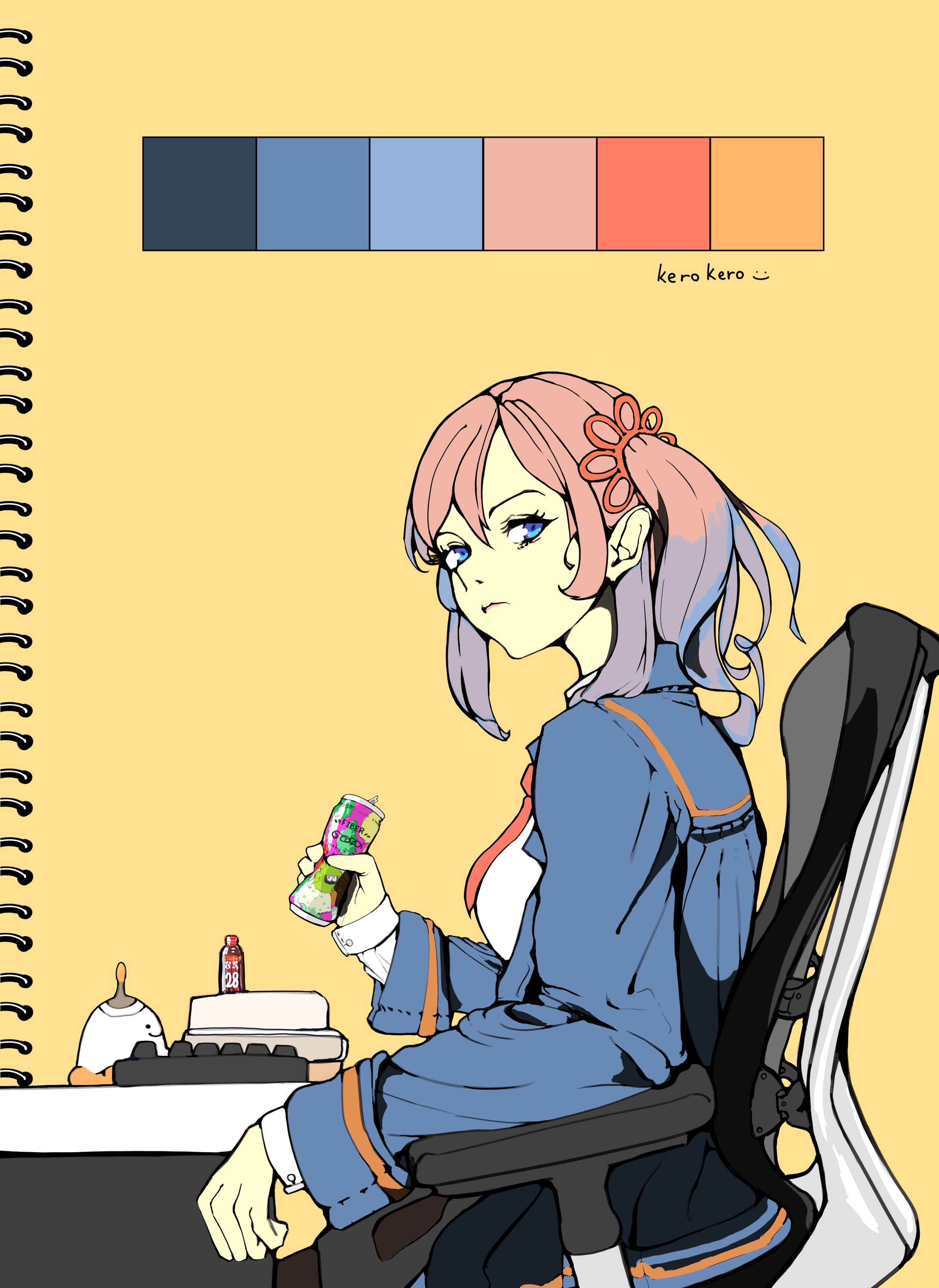 あいえるたん単色絵-1