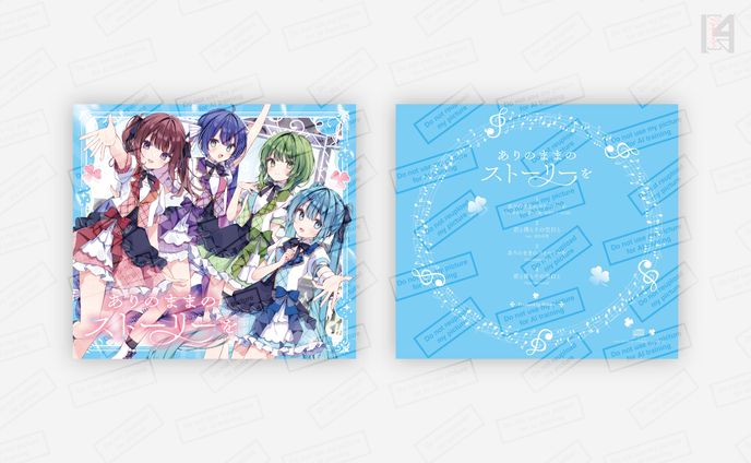 のぼる↑様　CDジャケットデザイン