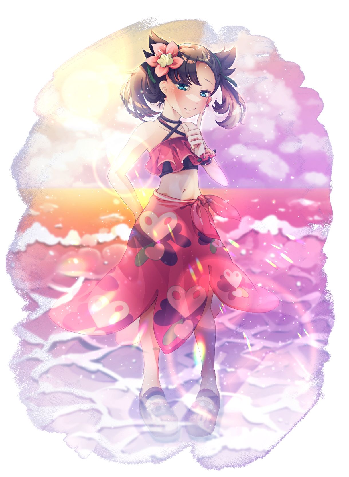 ポケマス】水着マリィ