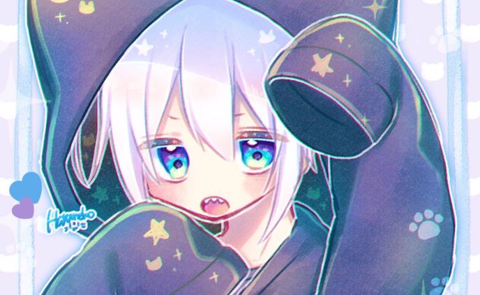 招き猫耳パーカーくん