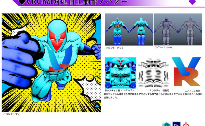 アメコミヒーローアバター