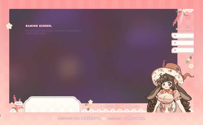 【 Game overlay 】✼ for HenslieVT