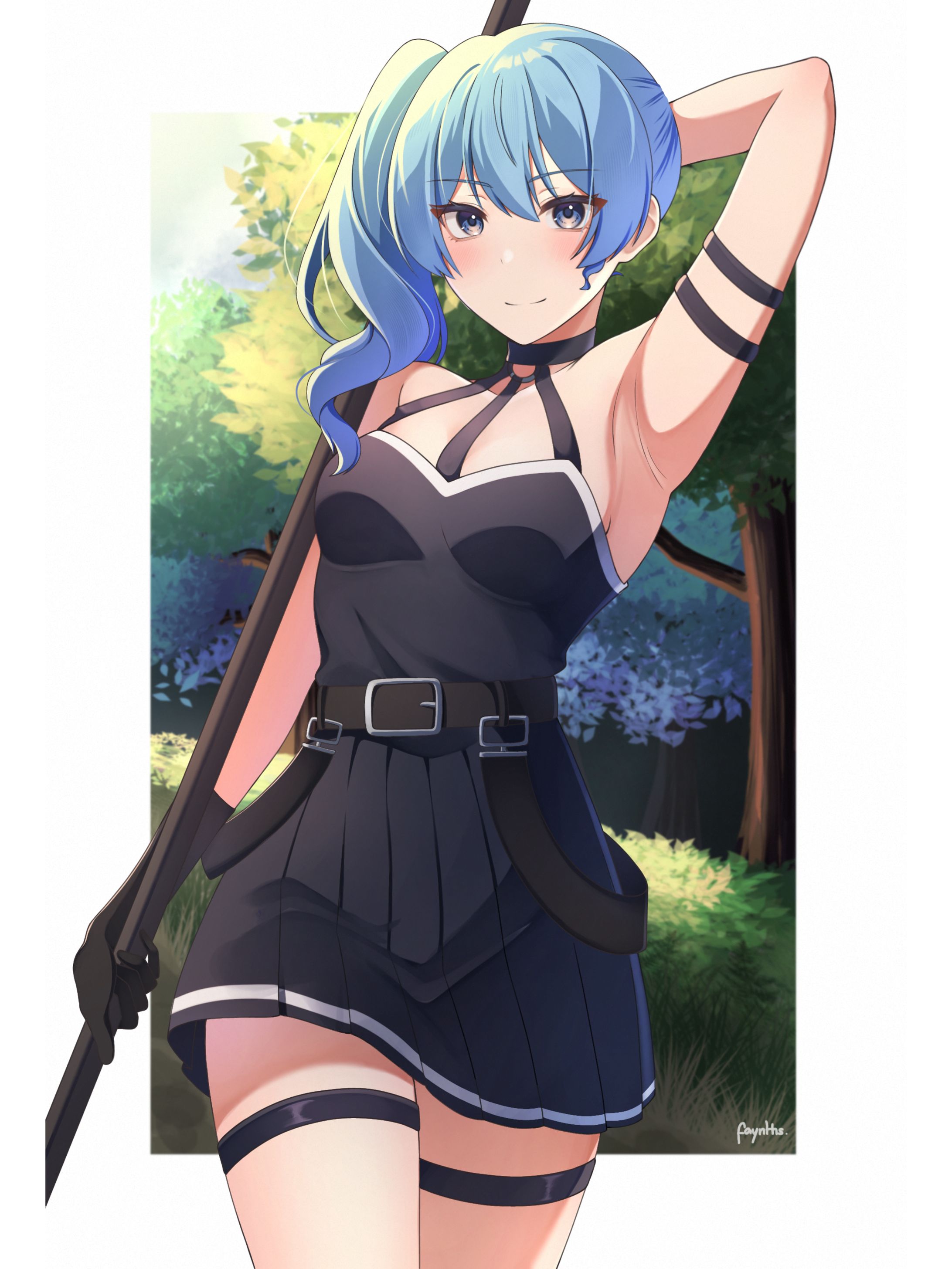 Knee Up Suisei Fanart-1