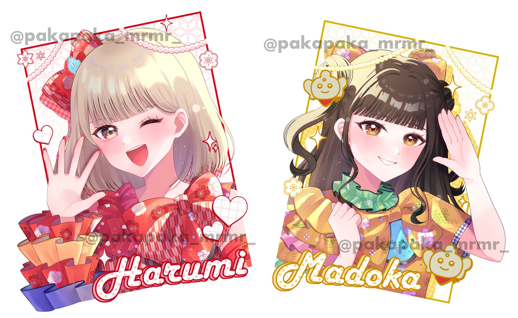 【ご依頼】「とわる」様 Tシャツ用イラスト-1