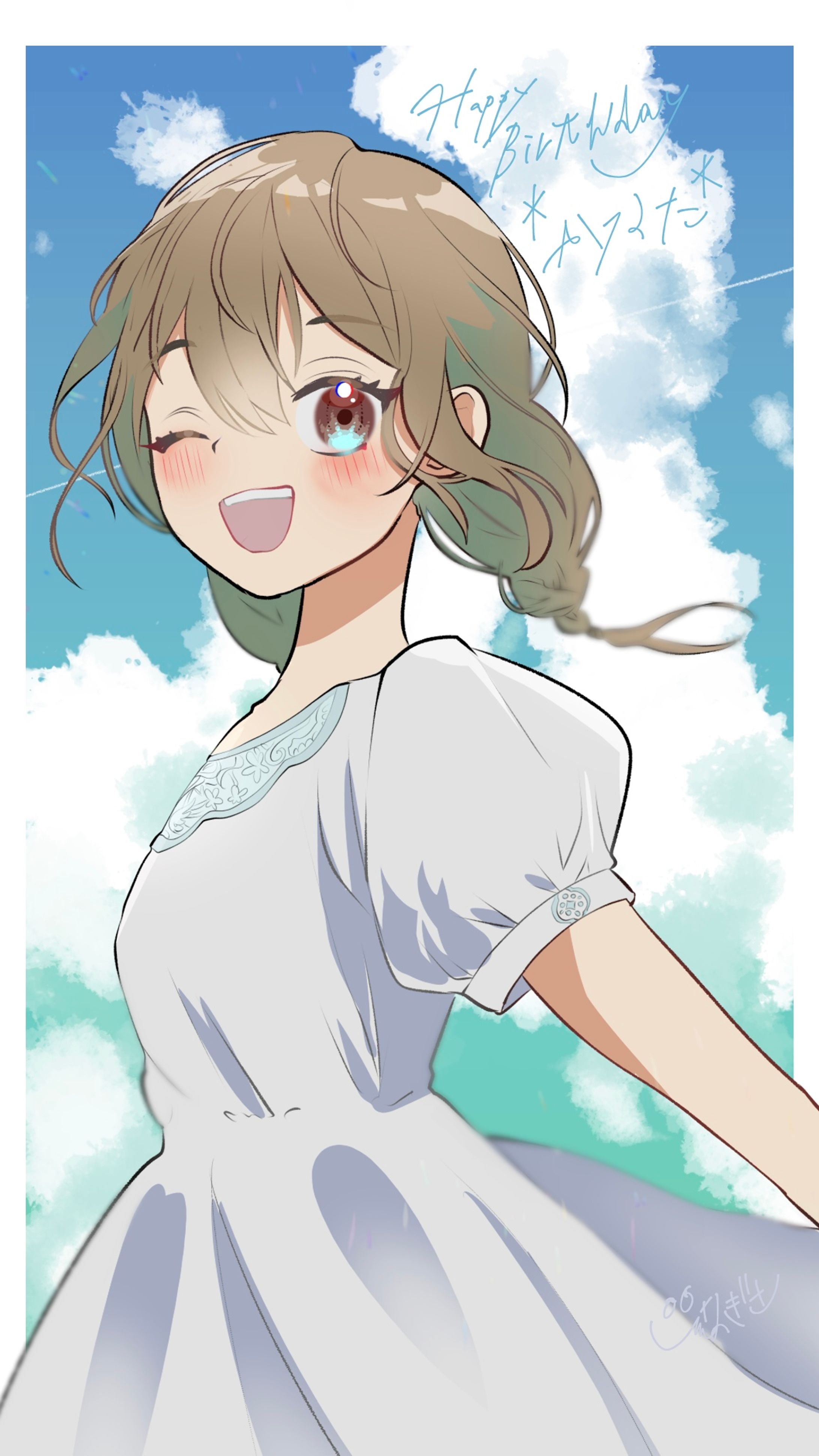 fanart_*かなた*誕生日記念-1