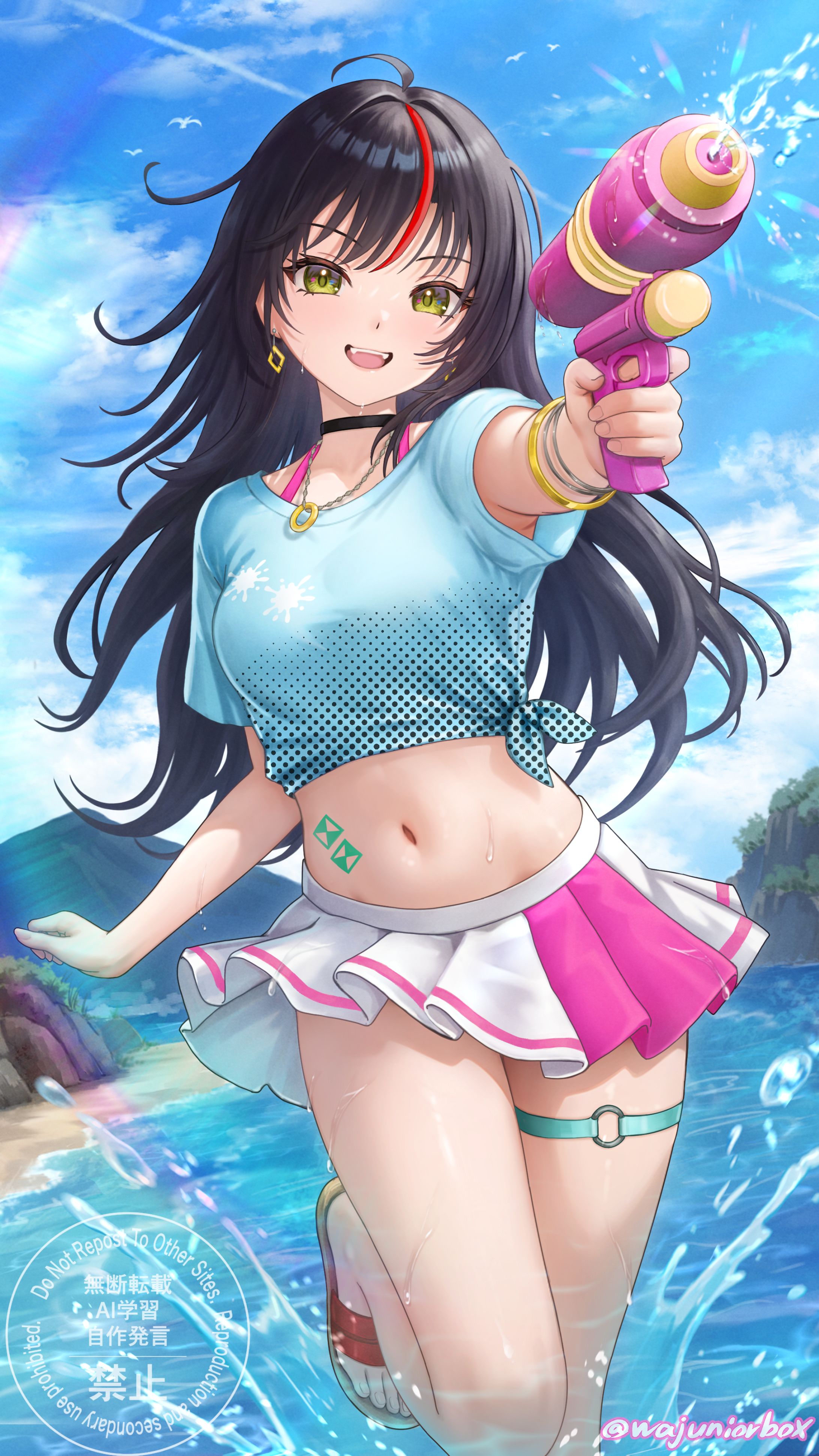 Water gun girl（個人様ご依頼）-1