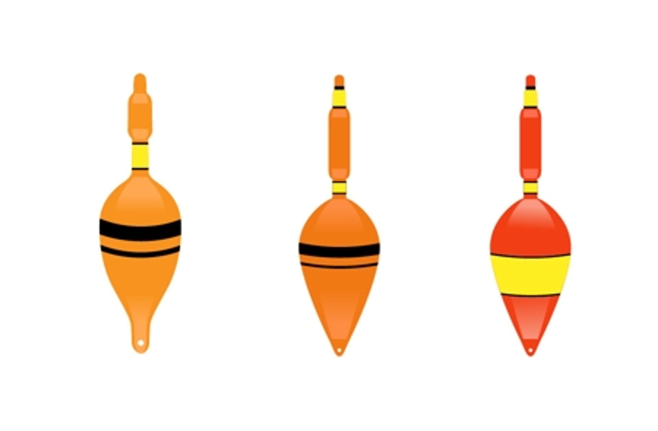 釣り具（サビキのウキ）のイラストの仕事-1