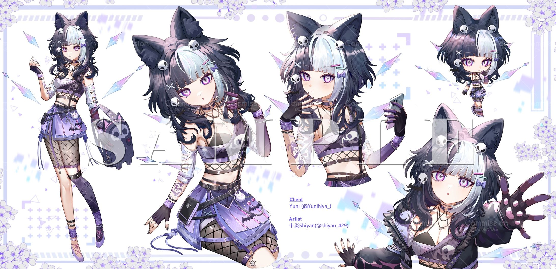 【お仕事】精緻角色滿版 Rendered Character Page-1