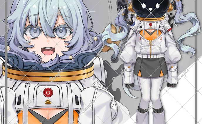 【Vtuber】宇宙飛行士の女の子