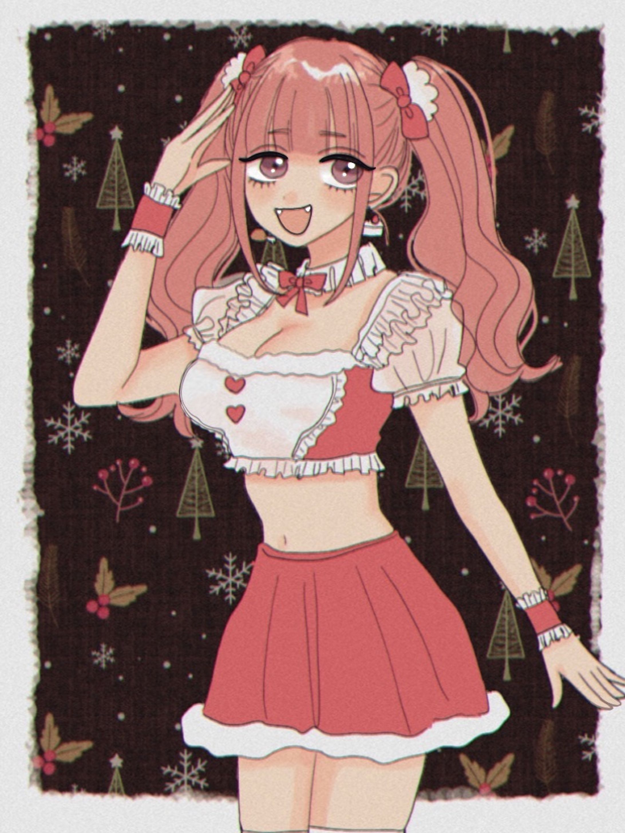 アイドルのような服のツインテールの子-1