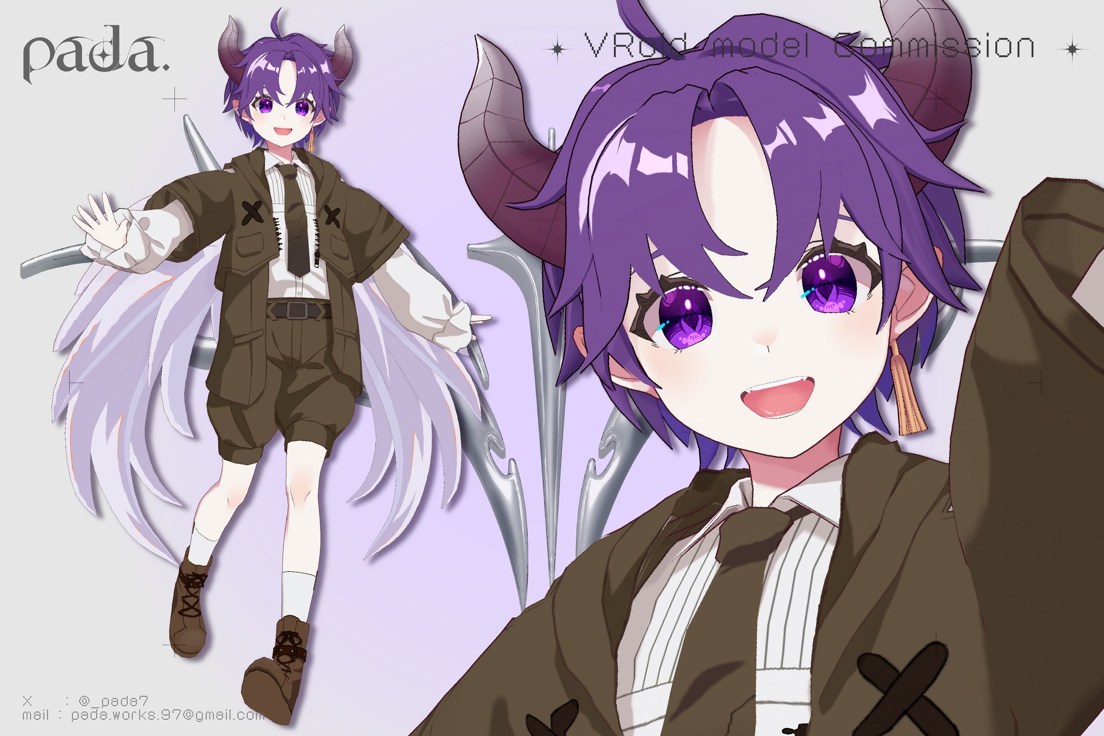 VRoid 3D model / ネラ-1