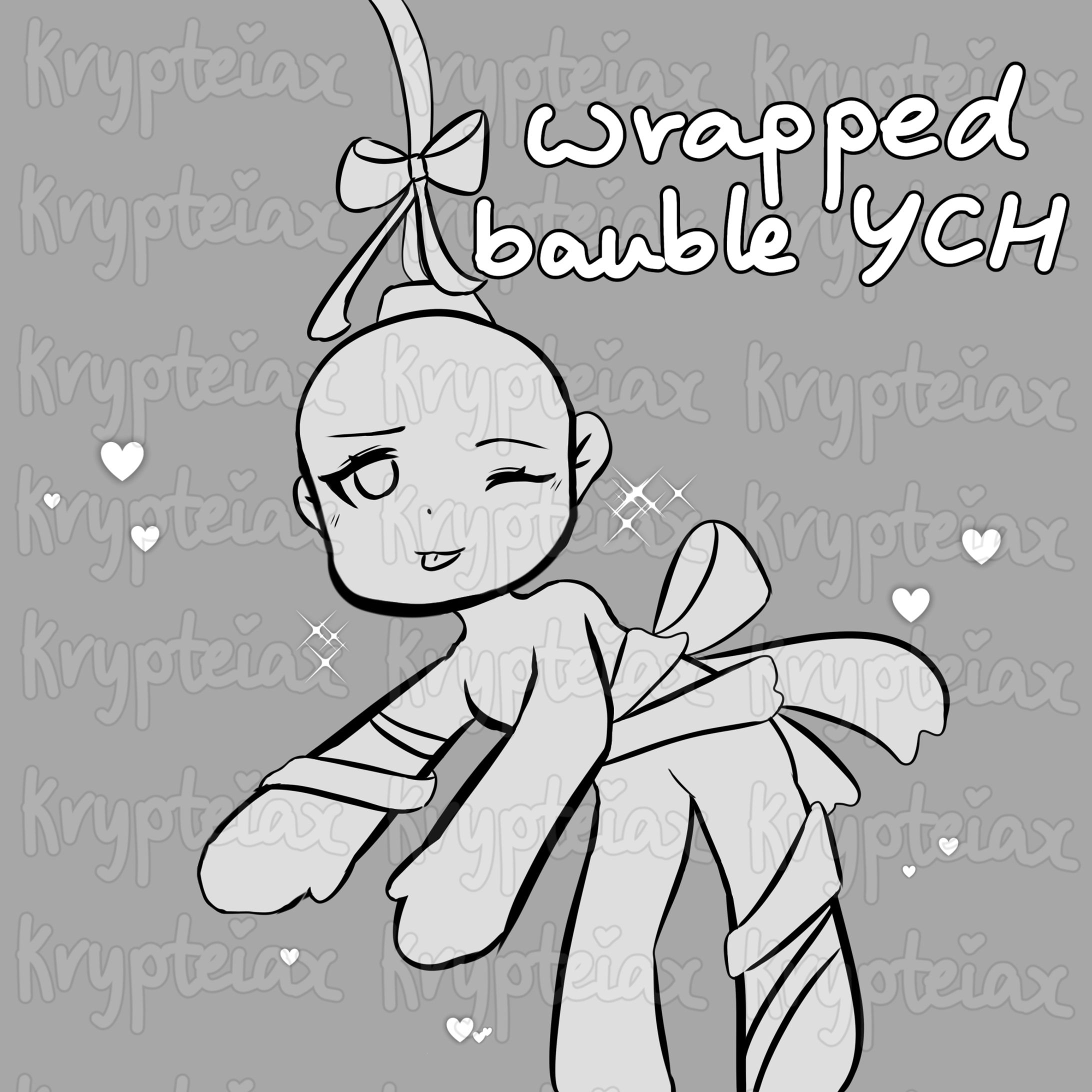 wrapped bauble YCH + examples-1