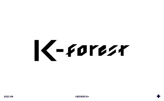 K-forest様アーティストロゴ
