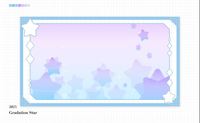 Gradation Star Overlay(2023)