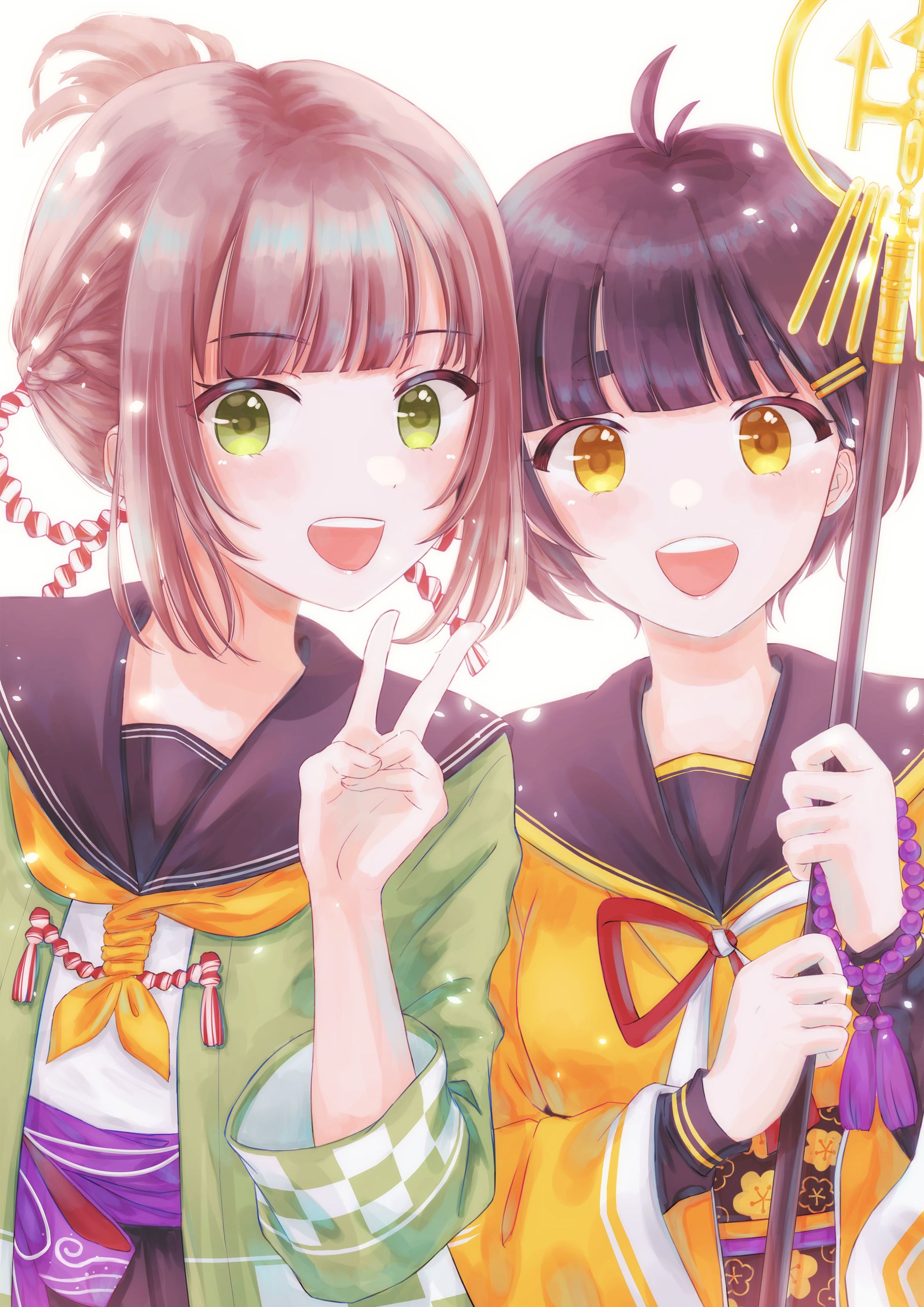 Skebご依頼（温泉娘）-1