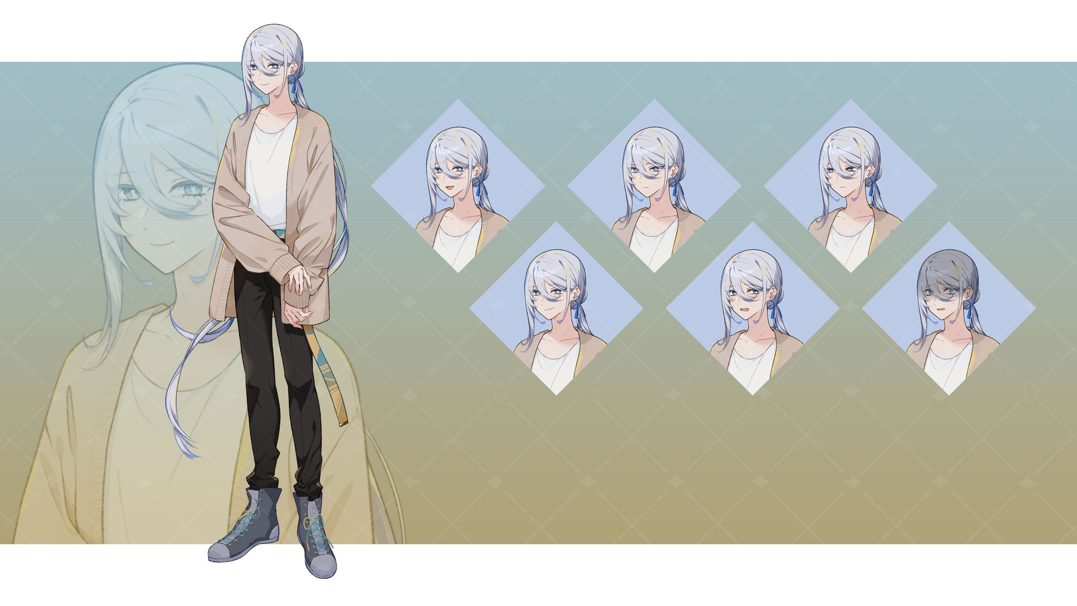 【仕事絵】TRPG用全身立ち絵-1