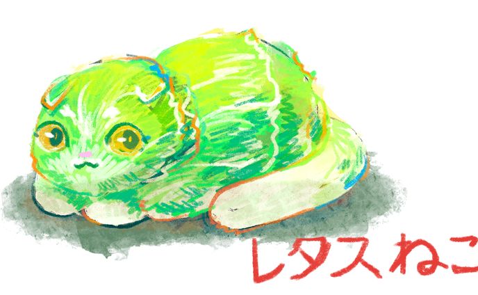 レタスねこ