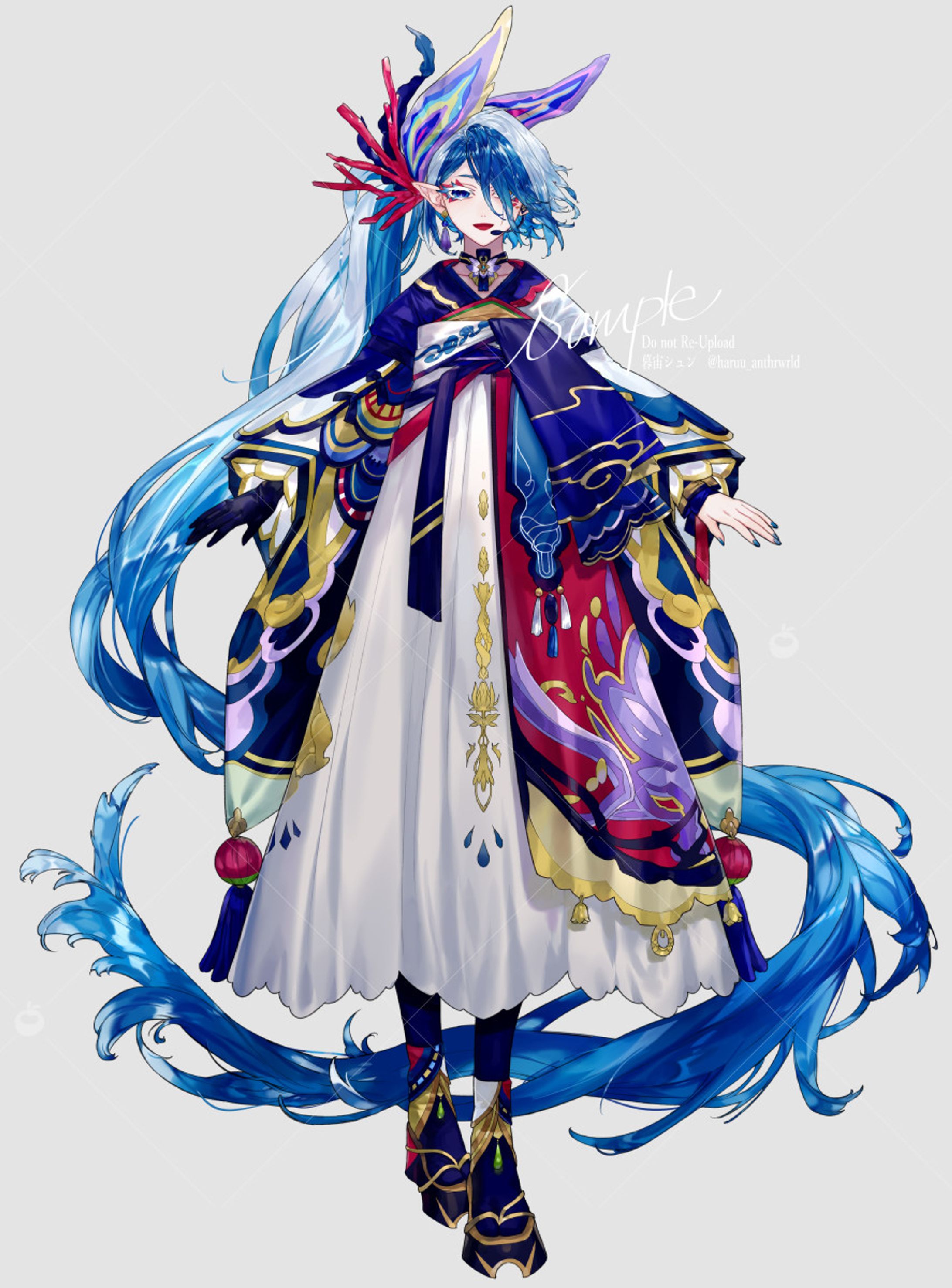 龍海言様　Live2D立ち絵-1