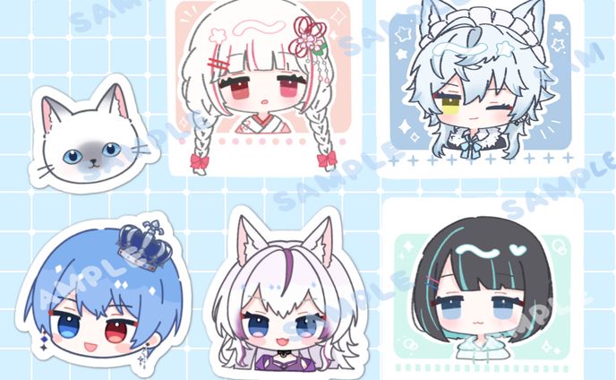 イラスト企画で描かせていただいたもの