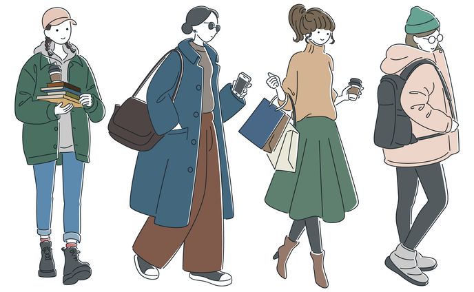 イラスト | ファションポートレート