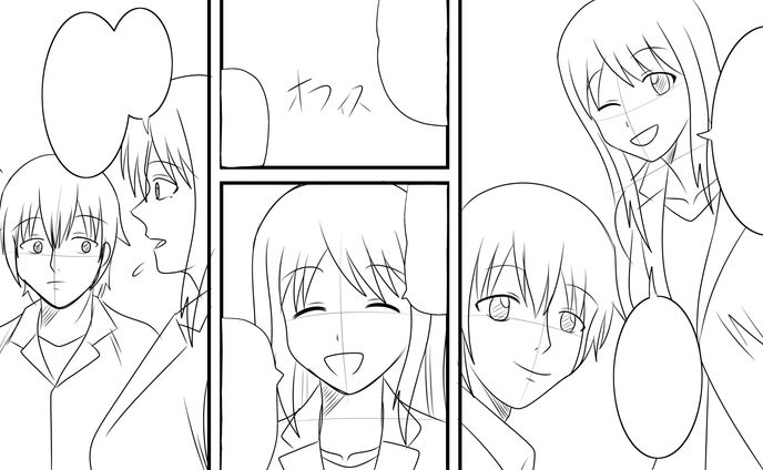 漫画動画サンプル[2023年][恋愛系][ラフ]