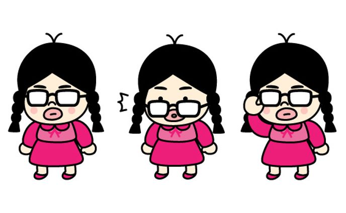サンプル3（おブスキャラクター）