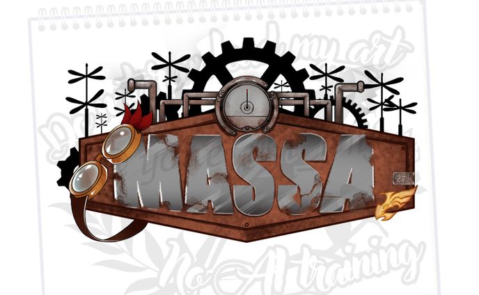 MASSA様＿ネームロゴ