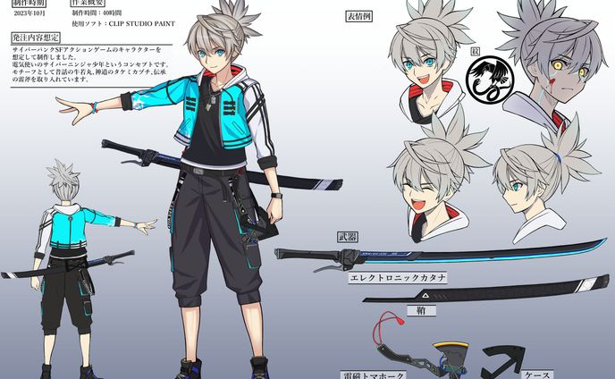オリジナルキャラクター②デザイン