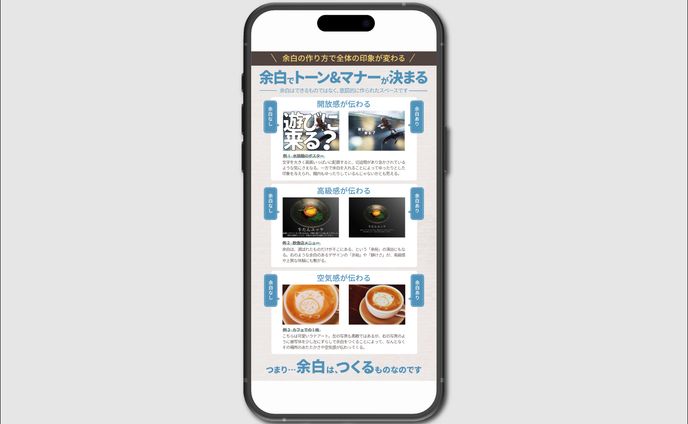 図解｜余白について