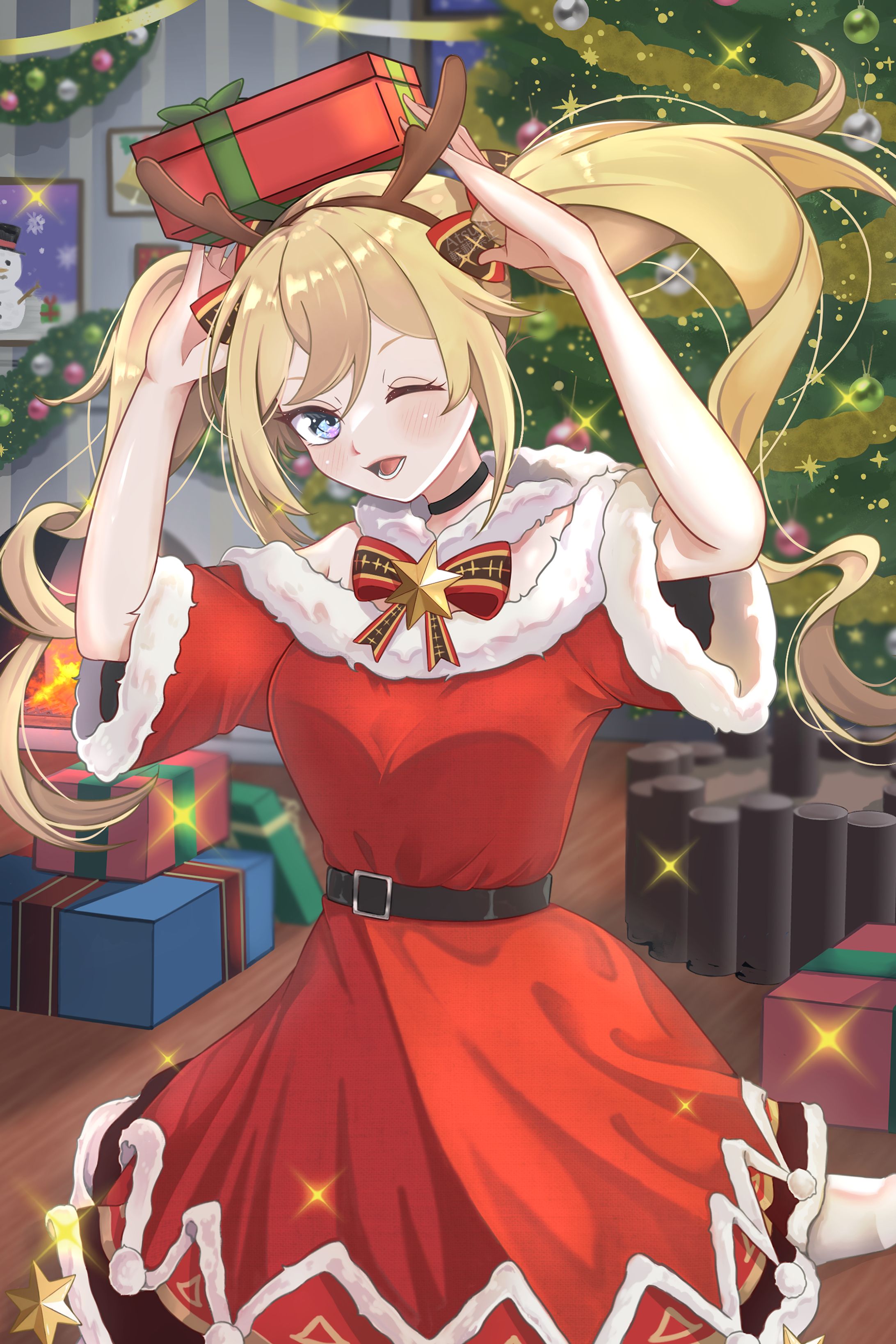 一枚絵　二次創作　原神-1