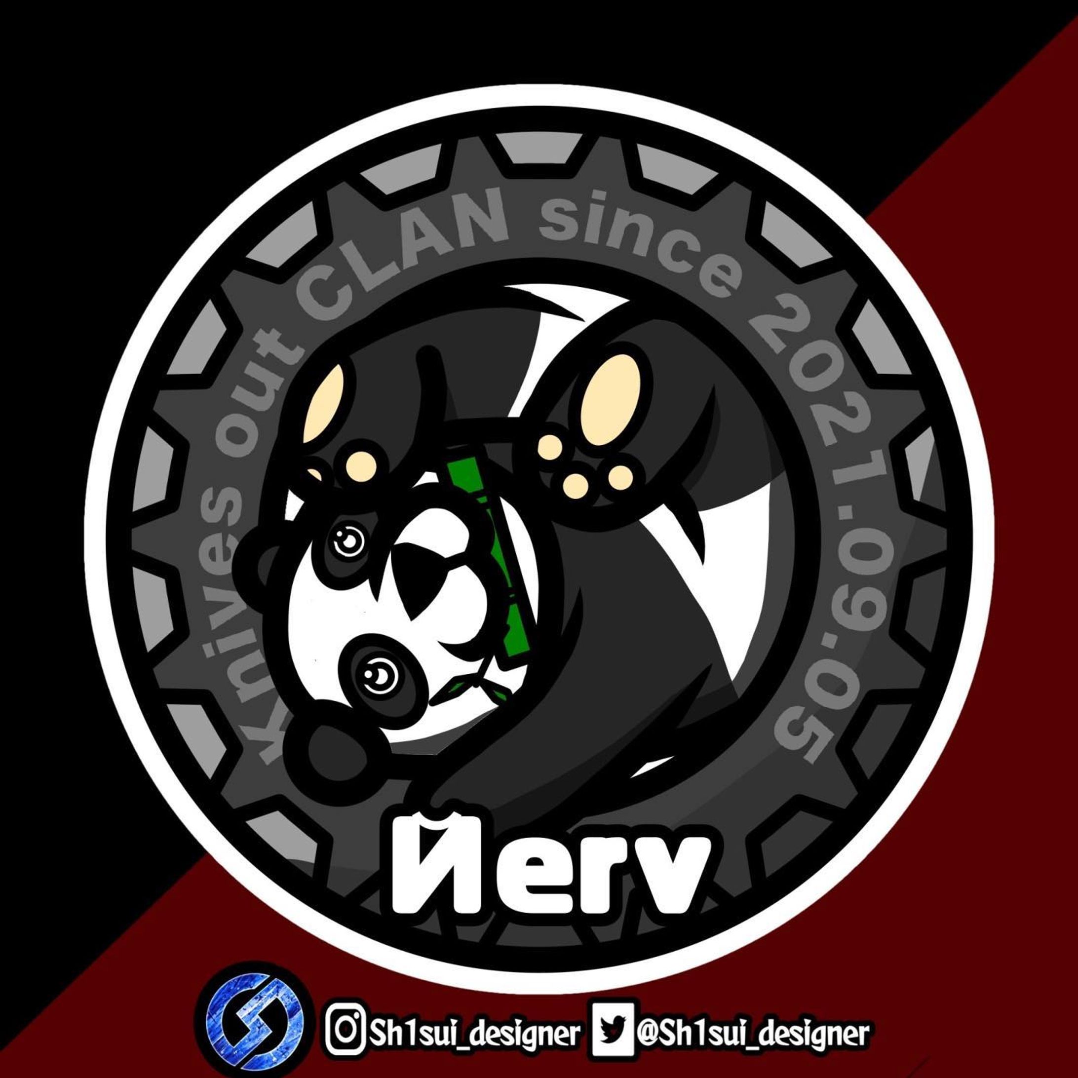 ❖Mascot logo❖

concept:パンダ

text:Йerv

Plz Twitter Follow& like

#マスコットロゴ #Mascotlogo #キャラクターロゴ #クランアイコン #クラン #デザイン #イラスト #依頼 #マスコット 
#logo #mascot #design #logodesigner #designer #character #icon #illustration #logos #clanlogo-1