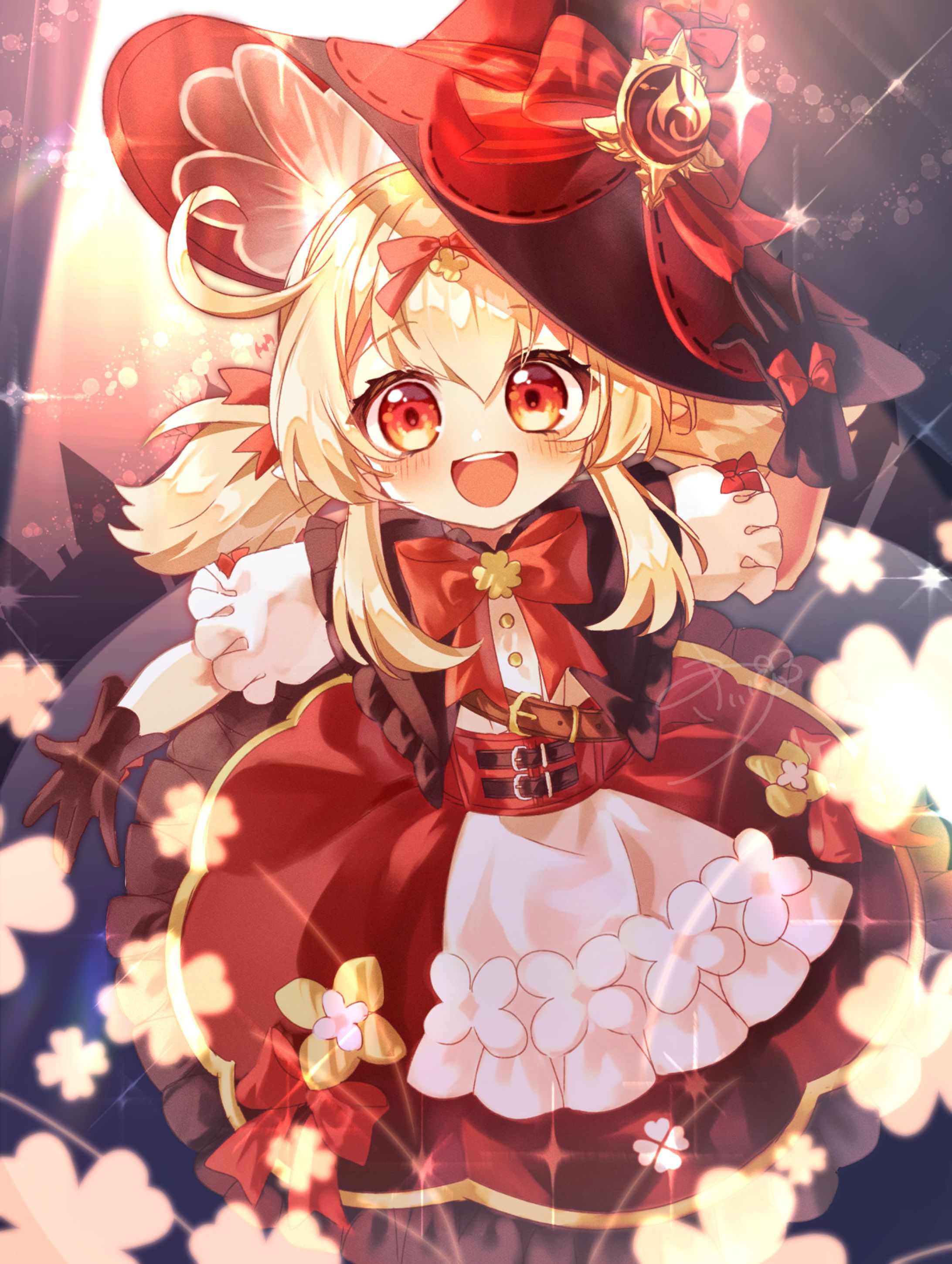 原神　クレー　ファンアート-1