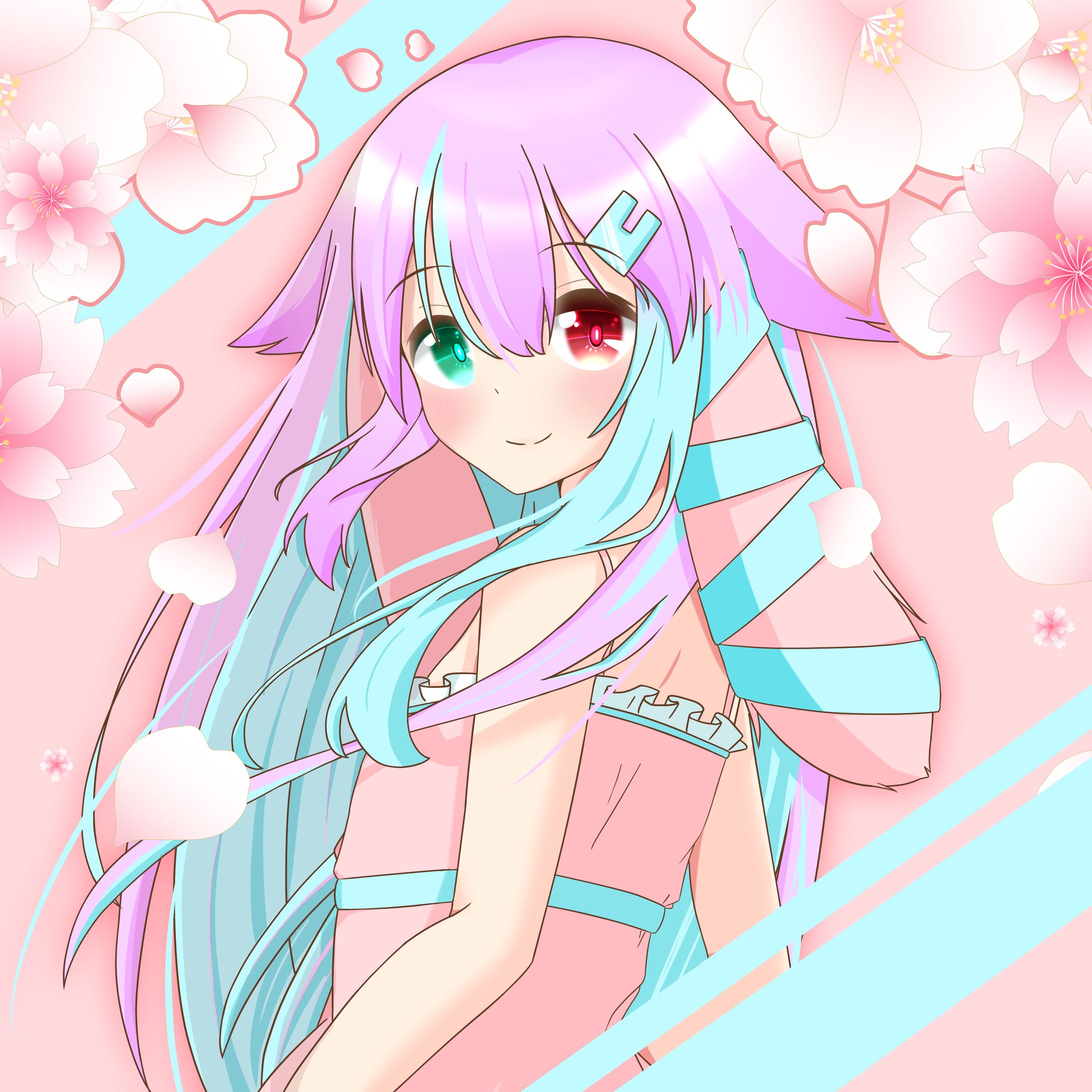 ロング兎愛(桜)-1