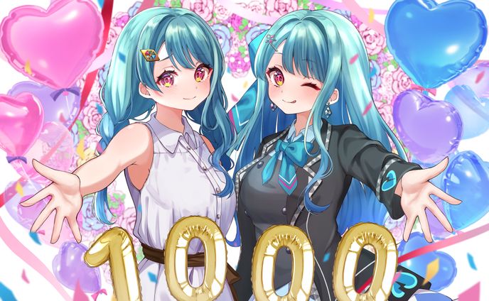 イラスト作成、表情差分