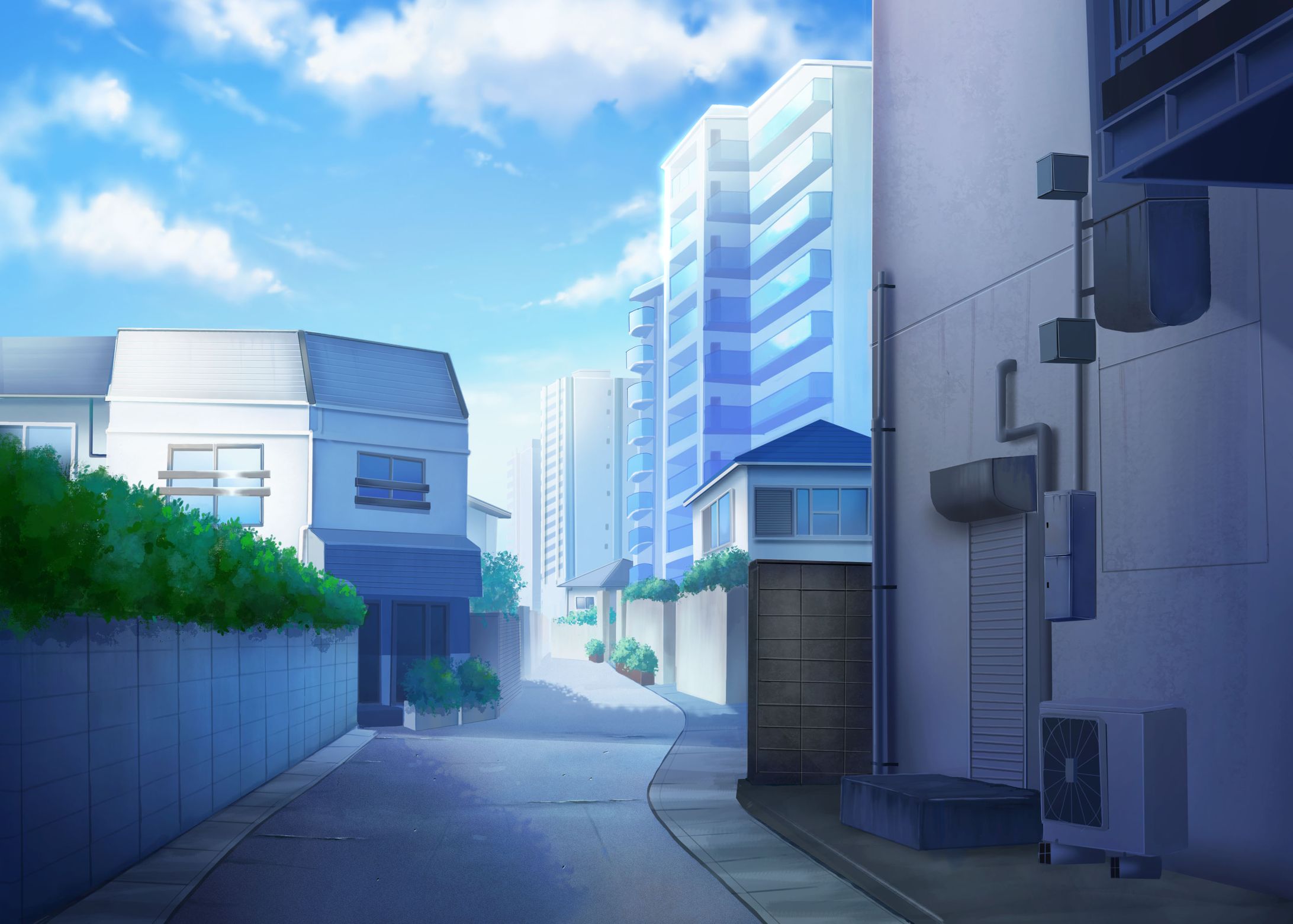 住宅街 -1